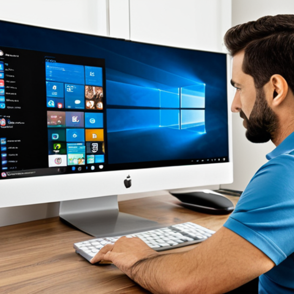 윈도우 11의 원격 데스크톱 설정 - Setting Up Remote Desktop**
A person sitting at a desk with a Windows 11 computer, navigating the s...