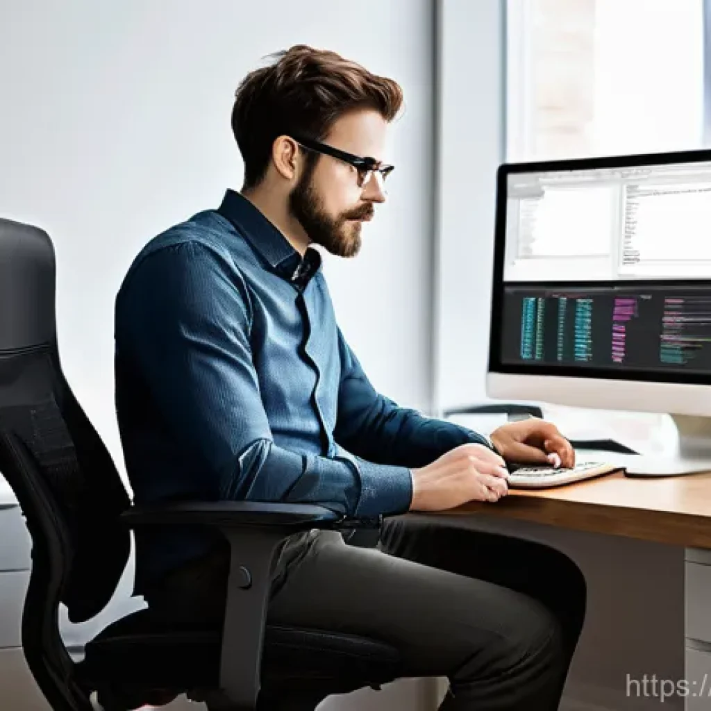 리눅스에서 사용 가능한 데스크톱 환경 비교 - **Prompt 1: A Minimalist and Productive Linux Workspace**
A person, appearing as a professional ...