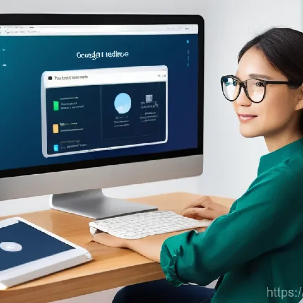 운영체제별 백업 도구 비교 - **Prompt:** A young adult, male or female, sitting comfortably at a clean and modern home office des...