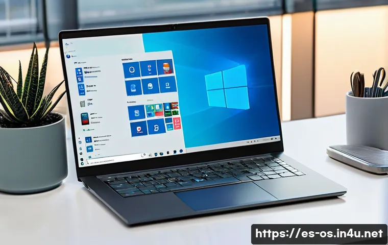 윈도우 11 설치 과정 및 설정 팁 - **Prompt 1: Optimized Performance and Productivity**
"A young professional, casually dressed in ...